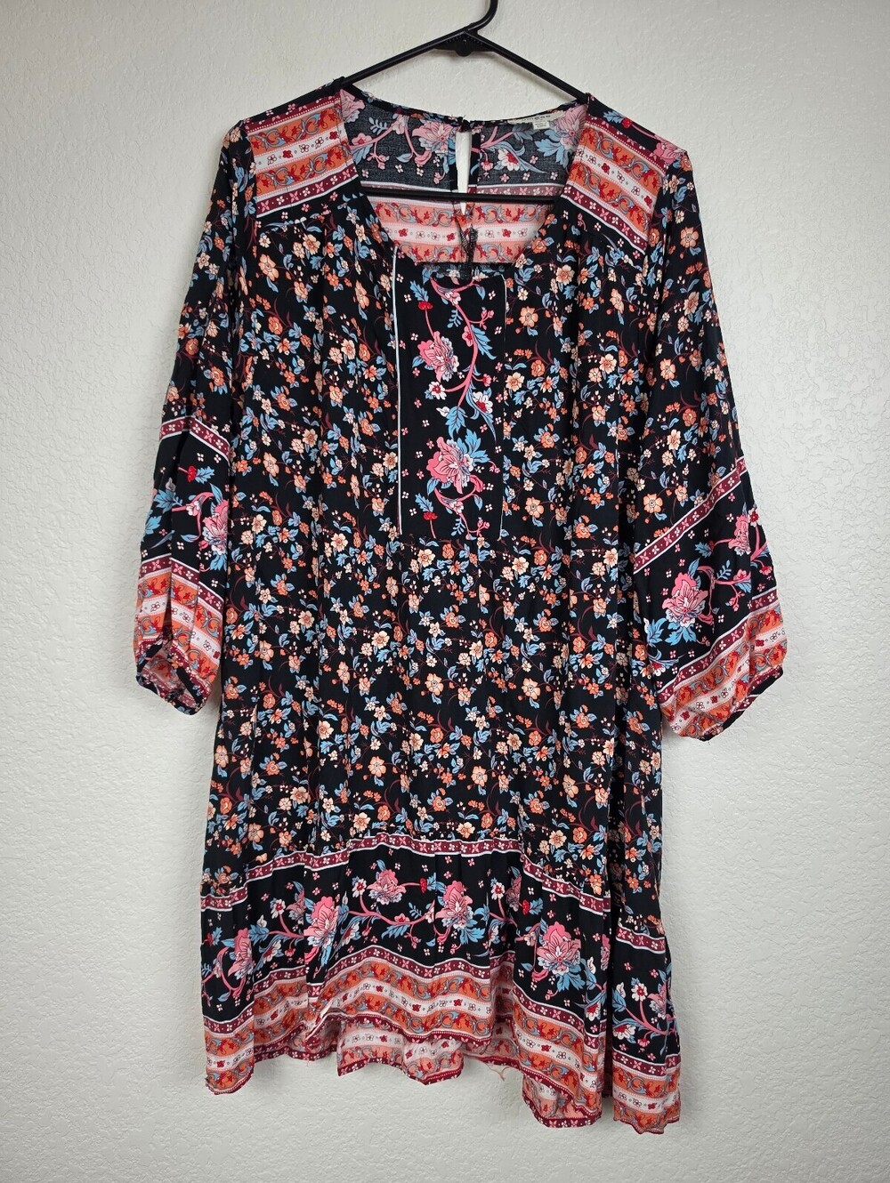 Anthropologie Umgee Small Floral Rayon Dress